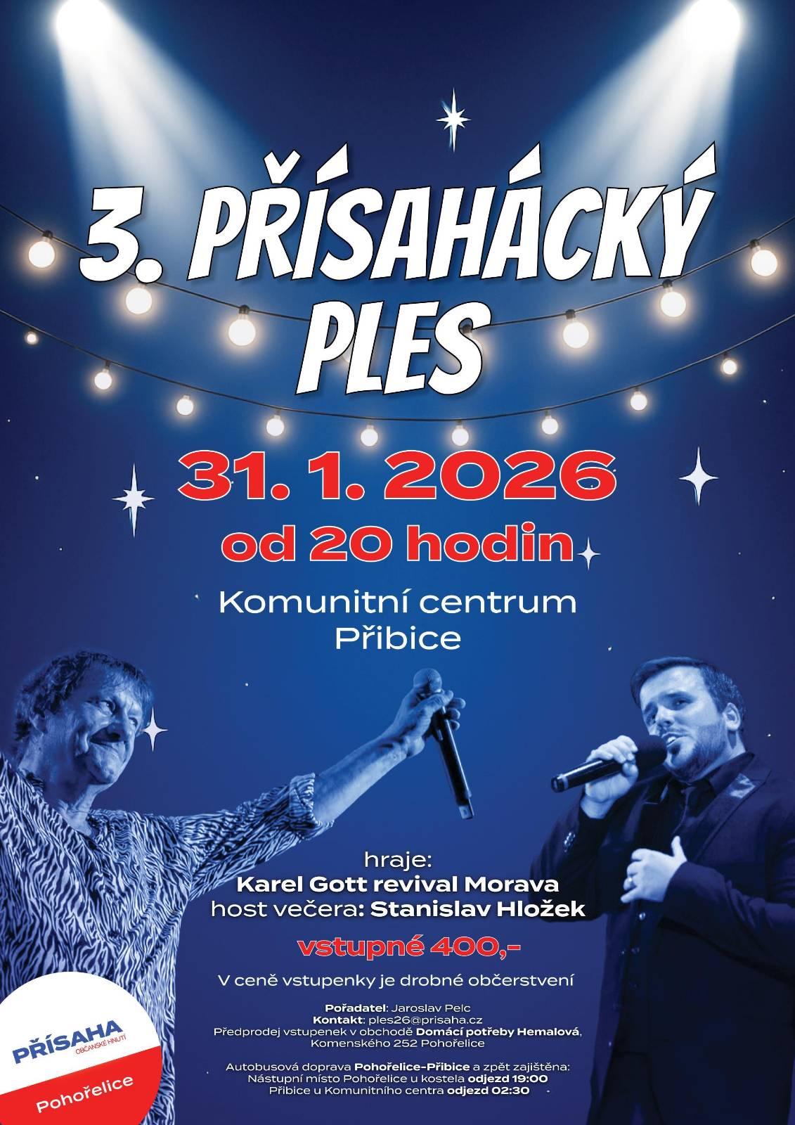 3. přísahácký ples